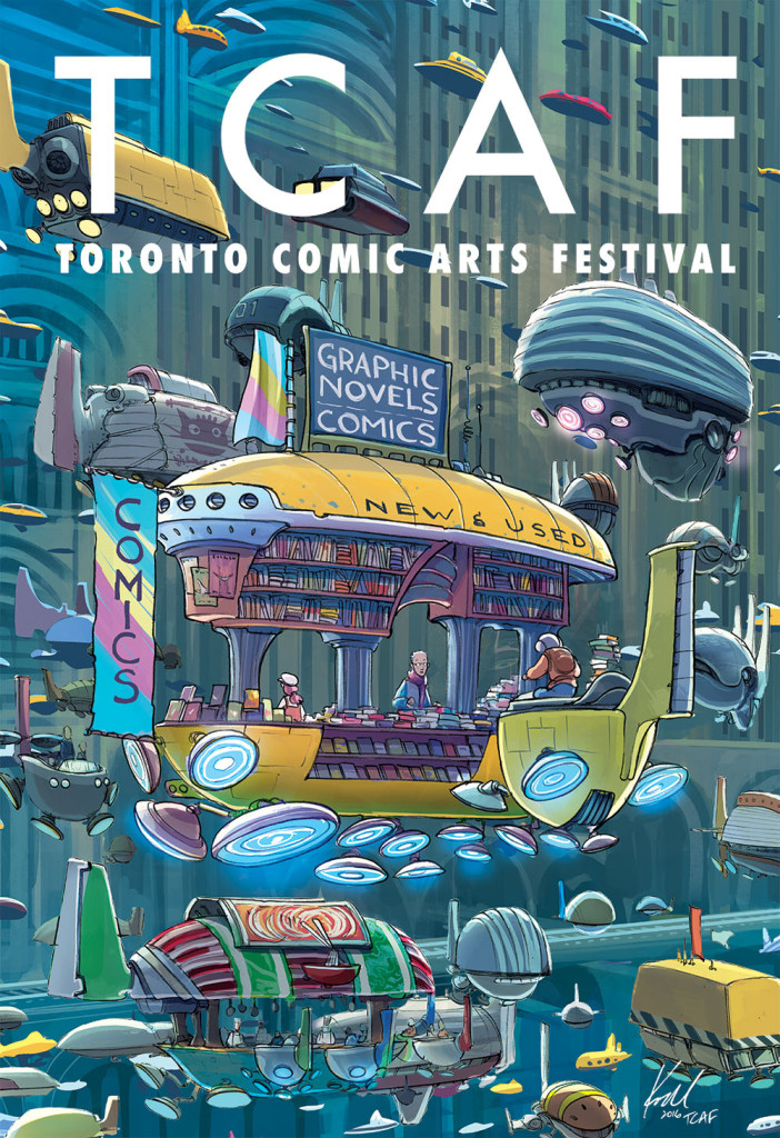 TCAF 2016 Poster - Kazu Kibuishi